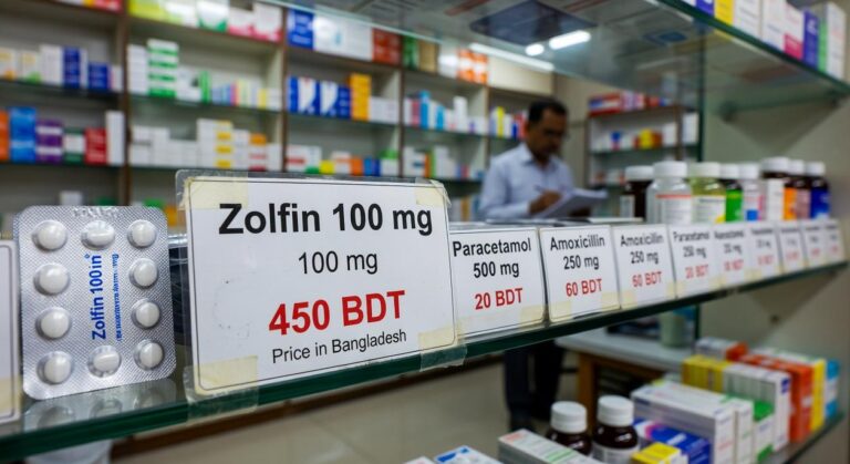 zolfin 100 mg price in bangladesh