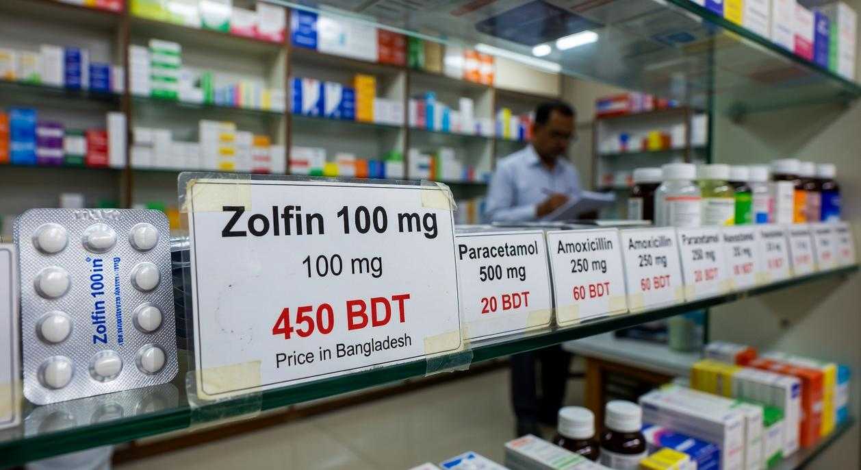 Zolfin 100 Mg Price in Bangladesh